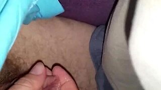 wife's teasing handjob builds to explosive cumshot release