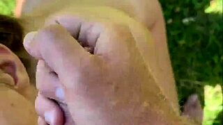risky outdoor blowjob after yoga with perfect teen pov