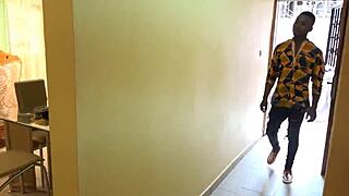 rachelle dreams of boss sex but neighbor fucks her ebony ass crazy