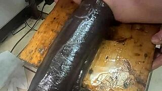 Huge Hankey's toys stretch ass with triple anal fun