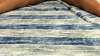 had fun melting this sexy ebony queen with ass massage spreading wet chocolate pussy asshole feet