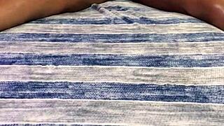 had fun melting this sexy ebony queen with ass massage spreading wet chocolate pussy asshole feet