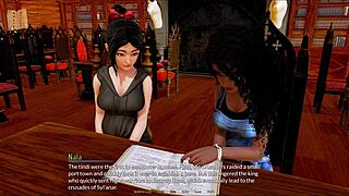 Harem hotel adventure unfolds in steamy room 321