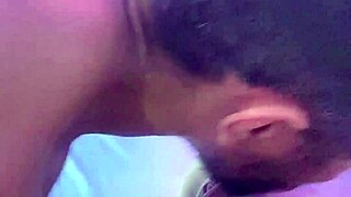 Latino Babysitter's Thong Peeled Off For Rough Pussy Licking