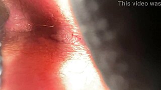 Pigmented anal dirty when clean? Tight ass creampie closeup