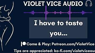 i'm choking on his cock as the femdom student pulls my hair deepthroat gagging