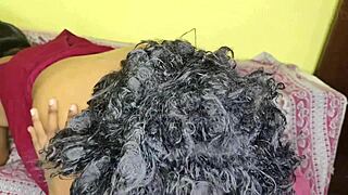 Indian bhabhi's tight pussy pounded with dirty hindi moans 💦