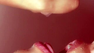 Cheating Japanese wife gulps hot cum from lover's throbbing cock