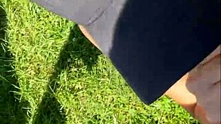 risky outdoor blowjob after yoga with perfect teen pov