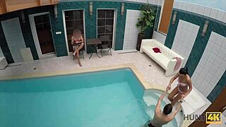 hunt4k babe cheats bf fingers pussy sucks rides for cash