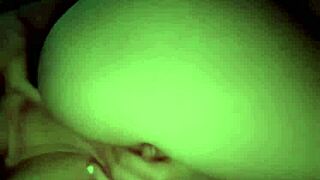 British Brunette Coed Student Squirts in Solo Webcam Toy Orgasm