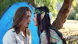 i hugged a tree then i fuucked an elf forest fairy umylf