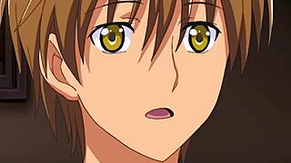 Hentai Vampire Gives Teen Blowjob Sucking Hard!