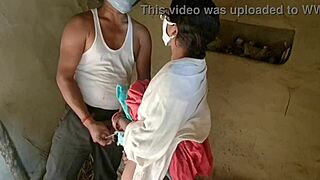 desi indian village bhabhi's first hardcore orgasm fuck