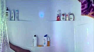 wanna join this ebony homemade shower ass play babe?