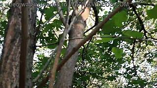 i spy on my girlfriends' public forest masturbation orgasm rush