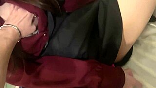 choking tight japanese college teen rough bedroom sex