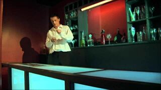 blonde milf whore in lingerie gets anal facial cumshot