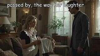 50-Year-Old Man Craves Young Blonde Maid's Forbidden Lust!