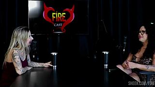 brunna sweet fire cast sheer red sexy boots compilation