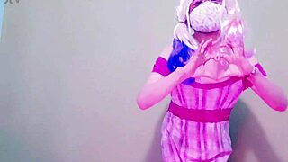 promo trans maddy diamond stuffs sweets in fat ass with toys 😈🍌