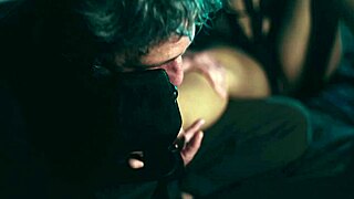 Pretty young nerd in lingerie gets her tight pussy fucked sensually with foot fetish worship!