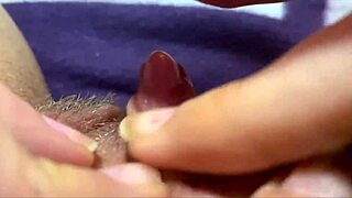huge clit closeup rubbing jerking to squirting orgasm pov fetish 😍💦