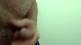 mature neighbor masturbates orgasm in public toilet