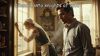 50-Year-Old Man Craves Young Blonde Maid's Forbidden Lust!