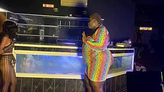 mistress punishes stubborn bar girl huge tits toys