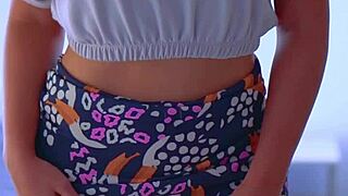 i couldn't resist lifting my skirt for that horny desi college masturbation session