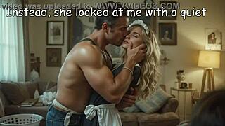 50-Year-Old Man Craves Young Blonde Maid's Forbidden Lust!