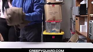 guard spots amilia onyx hiding items in leggings