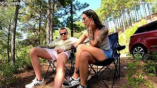 Watch This Teen Slut Get Bent Over for Wild Public Anal Creampie!