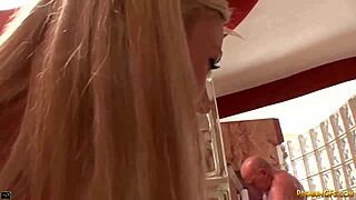 Kaylee Hardcore Blowjob Fucked by Old Men