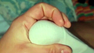 italian guy jerks huge load after spying stepmom shower