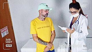 nurse uniform fetish: will she worship your cock in hospital outdoors?