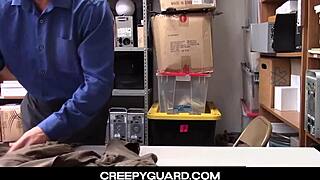 guard spots amilia onyx hiding items in leggings