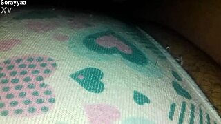 wanna see this big ass arab bbw in heart panties rubbing her big clit horny solo play