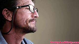 fantasy teen model deepthroats massive cock in erotic scandal close-up