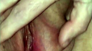 BbW couple indulges in steamy foreplay as he eagerly licks her pussy