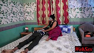 hotel manager shares his sexy desi wife with guest 😈 homemade fun!