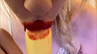 hey elza kom, your sexy lingerie dance makes me throb?