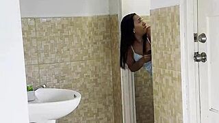 Shy Latina Maid Fucks Boss Doggystyle Deepthroat Cumshot Leyne Rodriguez