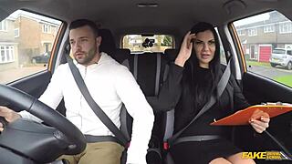 milf examiner seduces student with full sexual advances car pov