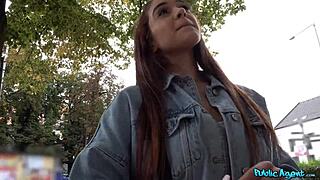 Beautiful CELEBRITY Lookalike FUCKS Stranger Publicly!