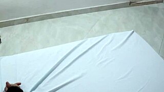 thick milf gets roughly fucked doggystyle by huge cock in bedroom