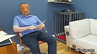 Slutty cutie gets hardcore anal therapy in BDSM loony bin! 🍑🔒😈