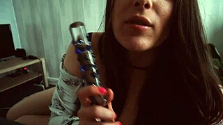 Trish's Immersive JOI Roleplay Evening with Dildo Tease