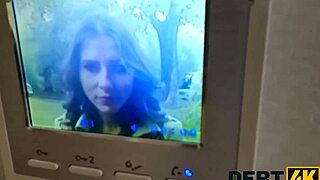 Hungarian Wife Seduces Collector with Shaved Pussy Fuck